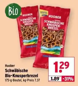 Wasgau Huober Schwäbische Bio-Knusperbrezel Angebot