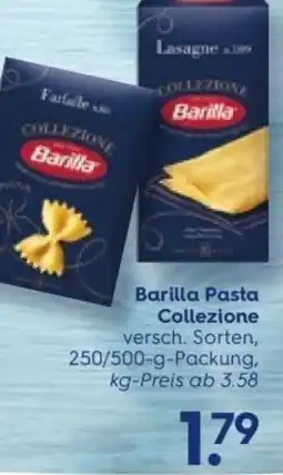 Wasgau Barilla Pasta Collezione Angebot
