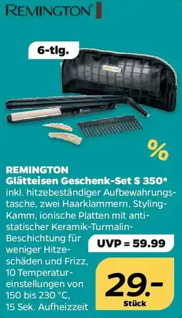 Netto REMINGTON Glätteisen Geschenk-Set S 350 Angebot