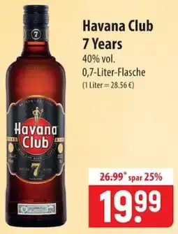 Famila Nord Ost Havana Club 7 Years Angebot