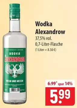 Famila Nord Ost Wodka Alexandrow Angebot