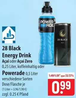 Famila Nord Ost 28 Black Energy Drink oder Powerade Angebot