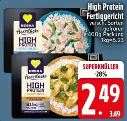 Edeka High Protein Fertiggericht Angebot