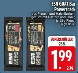 Edeka ESN GOAT Bar Powersnack Angebot
