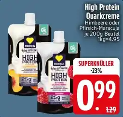 Edeka High Protein Quarkcreme Angebot
