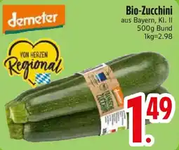 Edeka demeter Bio-Zucchini Angebot