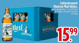 Edeka Schlossbrauerei Maxlrain Maxl Helles Angebot