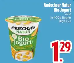 Edeka Andechser Natur Bio-Jogurt Angebot