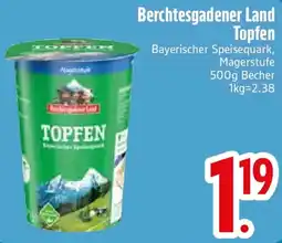 Edeka Berchtesgadener Land Topfen Angebot