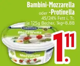 Edeka Bambini-Mozzarella oder -Protinella Angebot