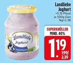 Edeka Landliebe Joghurt Angebot