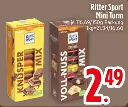 Edeka Ritter Sport Mini Turm Angebot