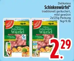 Edeka Delikatess Schinkenwürfel Angebot