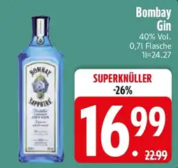Edeka Bombay Gin Angebot