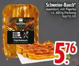 Edeka Schweine-Bauch Angebot