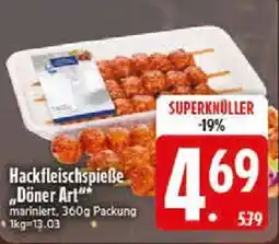 Edeka Hackfleischspieße „Döner Art" Angebot