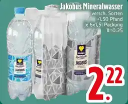 Edeka Jakobus Mineralwasser Angebot