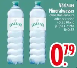Edeka Vöslauer Mineralwasser Angebot
