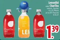 Edeka LemonAid oder ChariTea Angebot