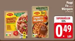 Edeka Maggi Fix oder Würzpaste Angebot