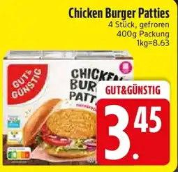 Edeka Chicken Burger Patties Angebot