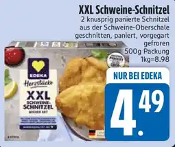 Edeka XXL Schweine-Schnitzel Angebot