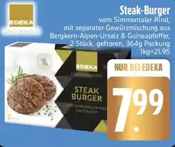 Edeka Steak-Burger Angebot