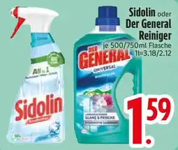 Edeka Sidolin oder Der General Reiniger Angebot