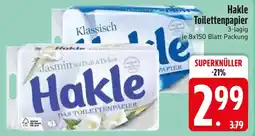 Edeka Hakle Toilettenpapier Angebot