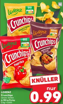 Kaufland LORENZ Crunchips Angebot