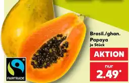 Kaufland Brasil./ghan. Papaya Angebot
