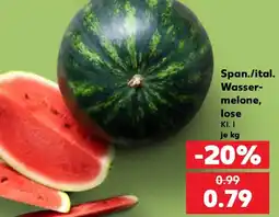 Kaufland Span./ital. Wassermelone, lose Angebot
