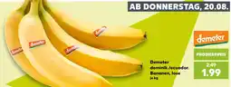 Kaufland Demeter dominik./ecuador. Bananen, lose Angebot