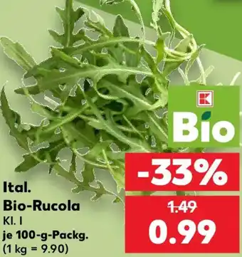 Kaufland Ital. Bio-Rucola Angebot