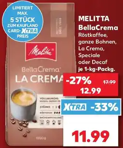 Kaufland MELITTA BellaCrema Angebot