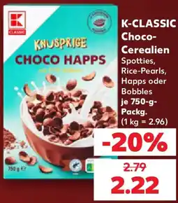 Kaufland K-CLASSIC Choco Cerealien Angebot