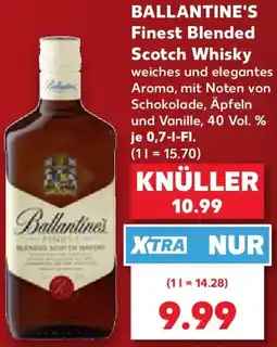 Kaufland BALLANTINE'S Finest Blended Scotch Whisky Angebot