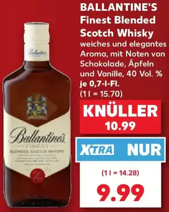 Kaufland BALLANTINE'S Finest Blended Scotch Whisky Angebot