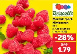 Kaufland Driscoll's Marokk./port. Himbeeren Angebot