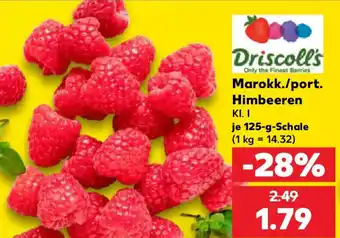 Kaufland Driscoll's Marokk./port. Himbeeren Angebot