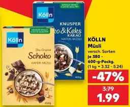 Kaufland KÖLLN Müsli Angebot