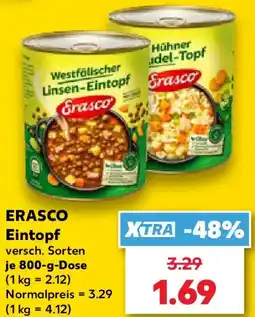 Kaufland ERASCO Eintopf Angebot