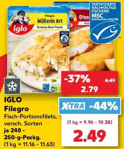 Kaufland IGLO Filegro Angebot
