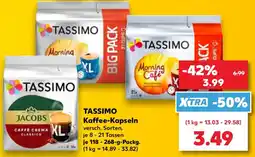 Kaufland TASSIMO Kaffee-Kapseln Angebot