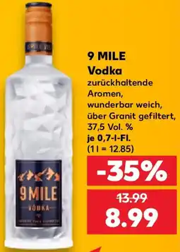 Kaufland 9 MILE Vodka Angebot