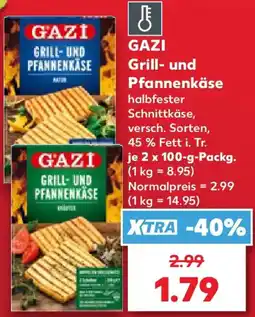 Kaufland GAZI Grill und Pfannenkäse Angebot