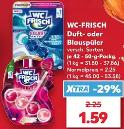 Kaufland WC-FRISCH Duft oder Blauspüler Angebot