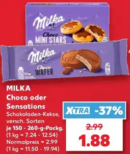 Kaufland Milka Choco oder Sensations Angebot