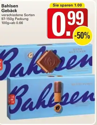 WEZ Bahlsen Gebäck 97-150g Angebot