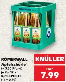 Kaufland RÖMERWALL Apfelschorle Angebot